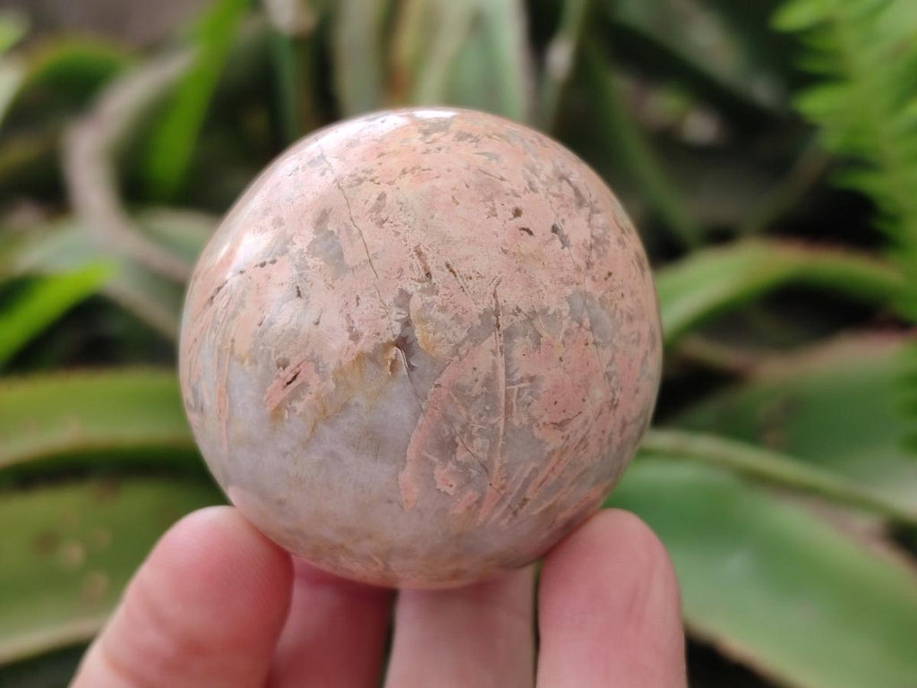 Polished Runestone Feldspar Spheres x 8 From Zimbabwe - Toprock Gemstones and Minerals 