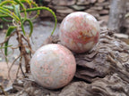 Polished Runestone Feldspar Spheres x 8 From Zimbabwe - Toprock Gemstones and Minerals 