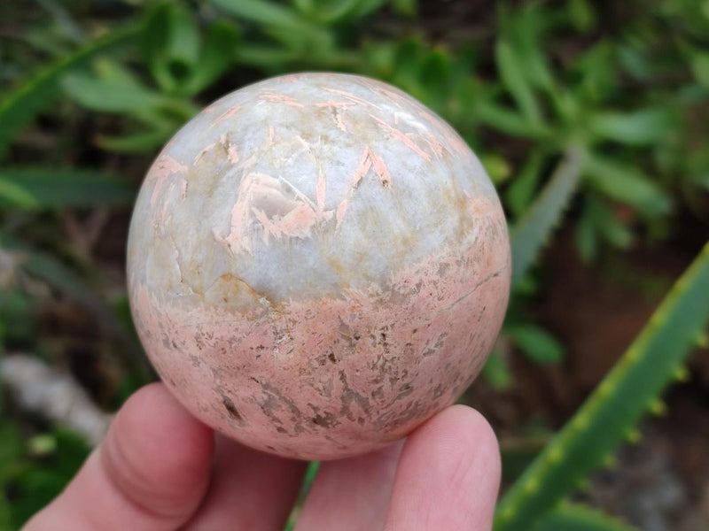 Polished Runestone Feldspar Spheres x 8 From Zimbabwe - Toprock Gemstones and Minerals 