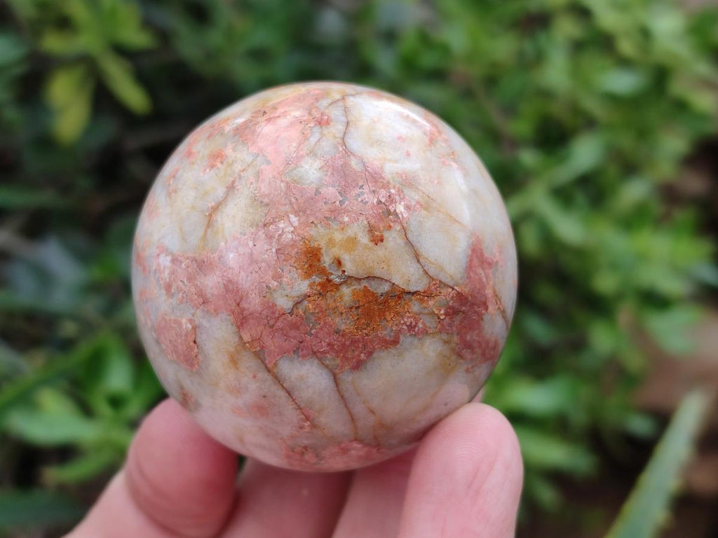 Polished Runestone Feldspar Spheres x 8 From Zimbabwe - Toprock Gemstones and Minerals 