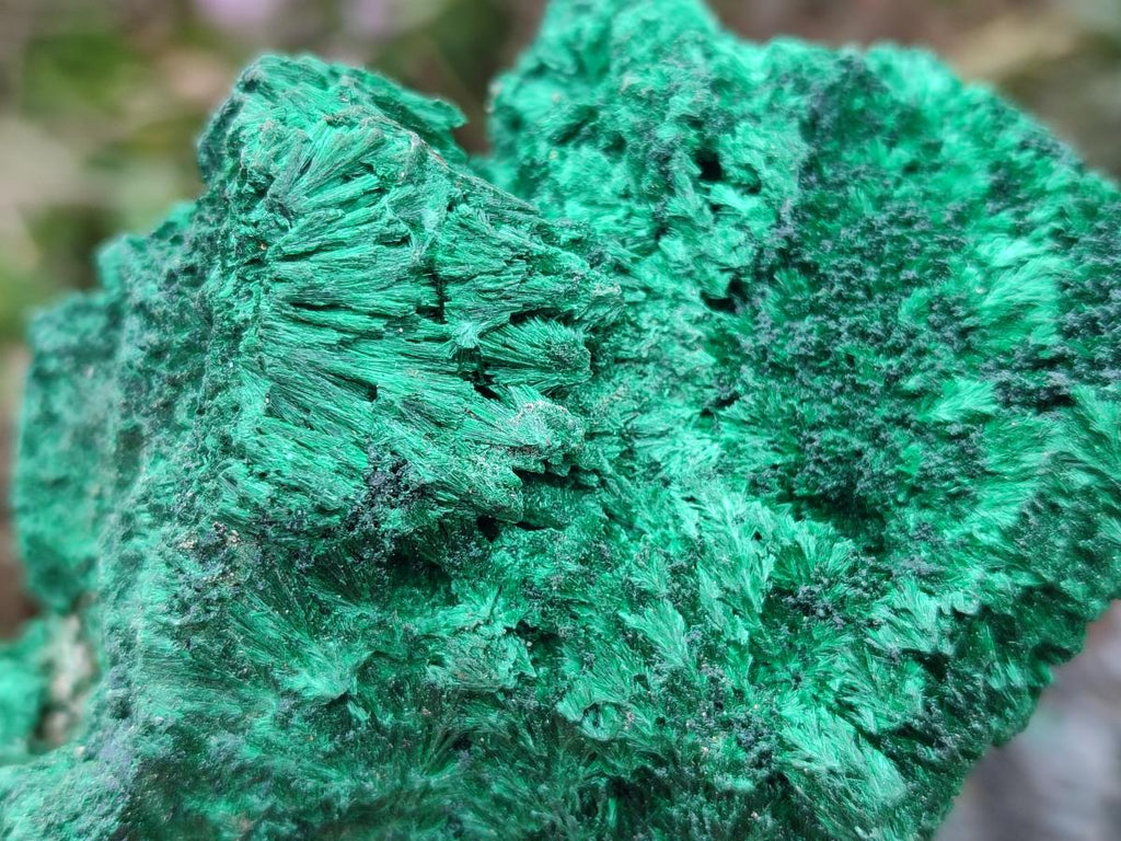 Natural Silky Malachite Specimens x 3 From Kasompe, Congo - Toprock Gemstones and Minerals 