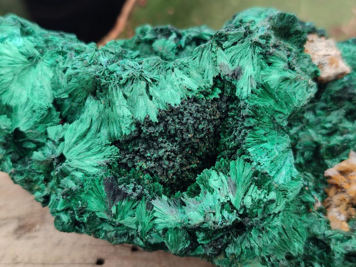 Natural Silky Malachite Specimens x 3 From Kasompe, Congo - Toprock Gemstones and Minerals 