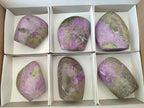 Polished Stichtite Standing Display Pieces x 6 From Barberton, South Africa - Toprock Gemstones and Minerals 