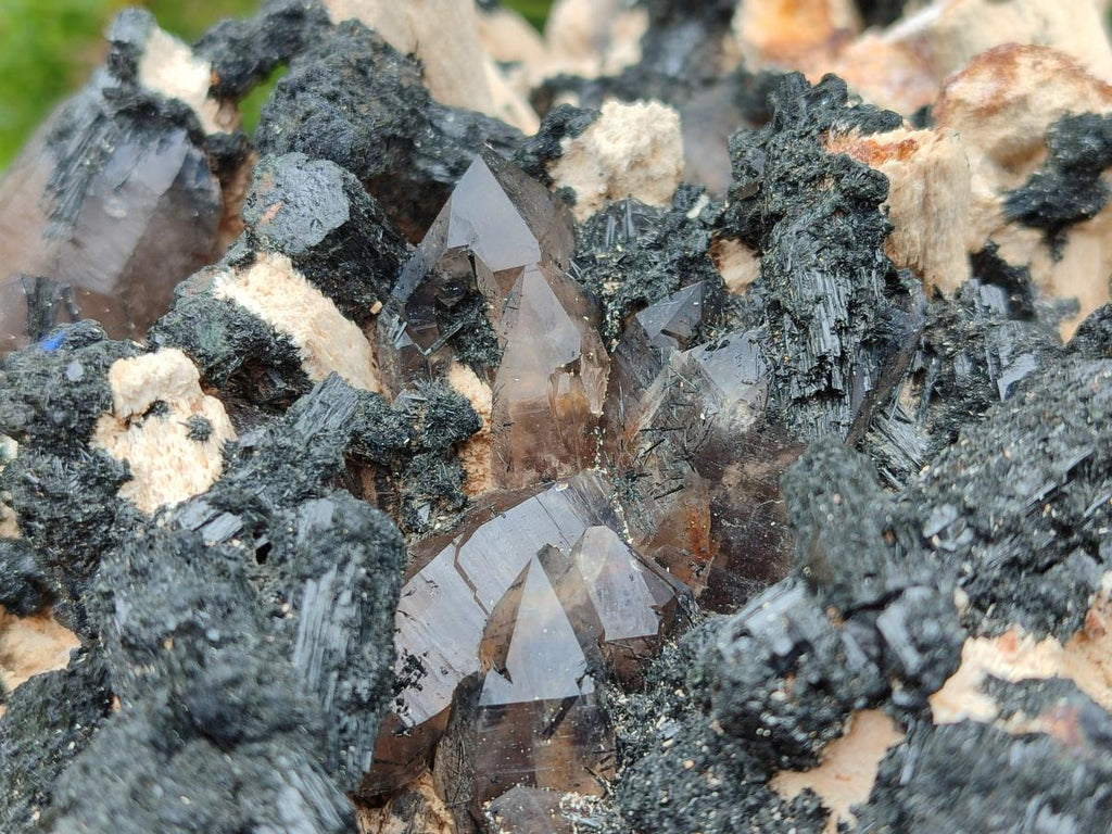 Natural XL Smokey Quartz Specimen with Associated Minerals x 1 From Erongo, Namibia - Toprock Gemstones and Minerals 