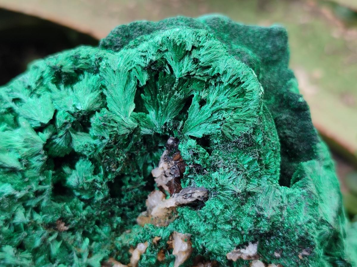 Natural Silky Malachite Specimens x 3 From Kasompe, Congo - Toprock Gemstones and Minerals 