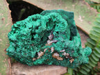 Natural Silky Malachite Specimens x 3 From Kasompe, Congo - Toprock Gemstones and Minerals 