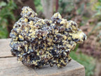 Natural Smokey Fluorite Specimens with Yellow Muscovite Mica x 5 From Erongo, Namibia - Toprock Gemstones and Minerals 