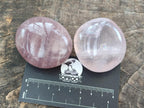 Polished Gemmy Rose Quartz Palm Stones x 12 From Madagascar - Toprock Gemstones and Minerals 