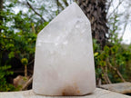Polished Large Clear Quartz Display Crystal x 1 From Madagascar - Toprock Gemstones and Minerals 