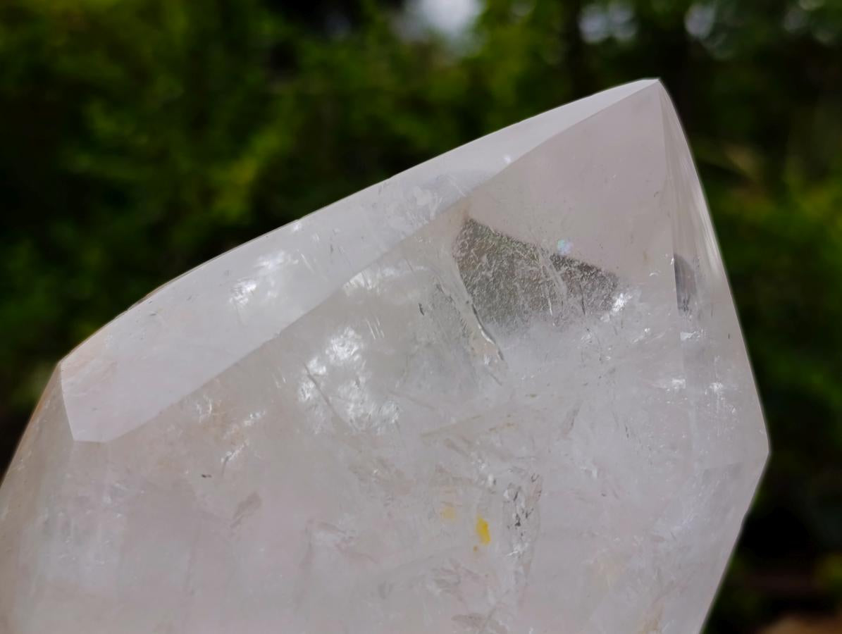 Polished Large Clear Quartz Display Crystal x 1 From Madagascar - Toprock Gemstones and Minerals 