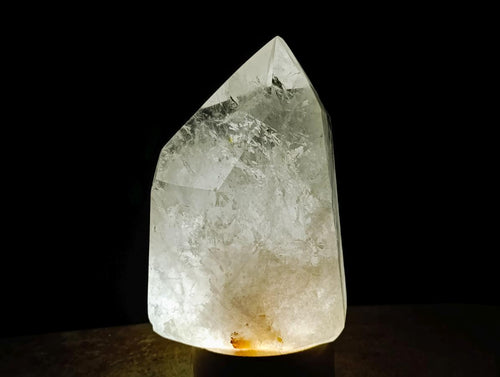 Polished Large Clear Quartz Display Crystal x 1 From Madagascar - Toprock Gemstones and Minerals 