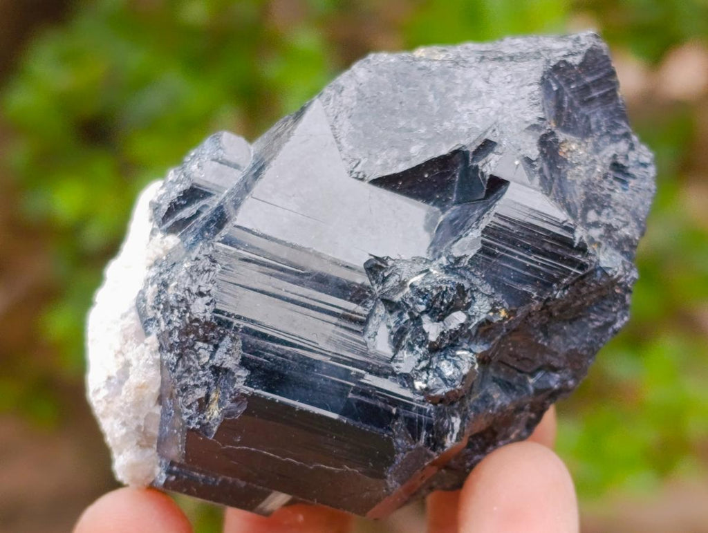 Natural Schorl Black Tourmaline Specimens x 12 From Erongo, Namibia - Toprock Gemstones and Minerals 