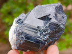 Natural Schorl Black Tourmaline Specimens x 12 From Erongo, Namibia - Toprock Gemstones and Minerals 