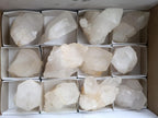 Natural Cascading "Anananas" Candle Quartz Crystals x 12 From Antsirabe, Madagascar - Toprock Gemstones and Minerals 