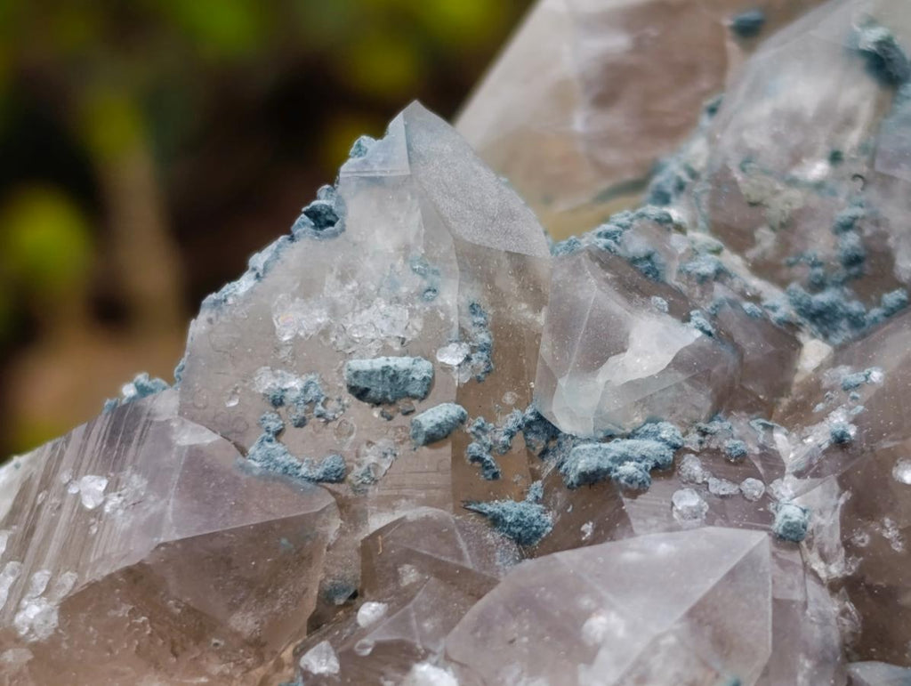 Natural Smokey Quartz Clusters with Foitite x 6 From Erongo, Namibia - Toprock Gemstones and Minerals 
