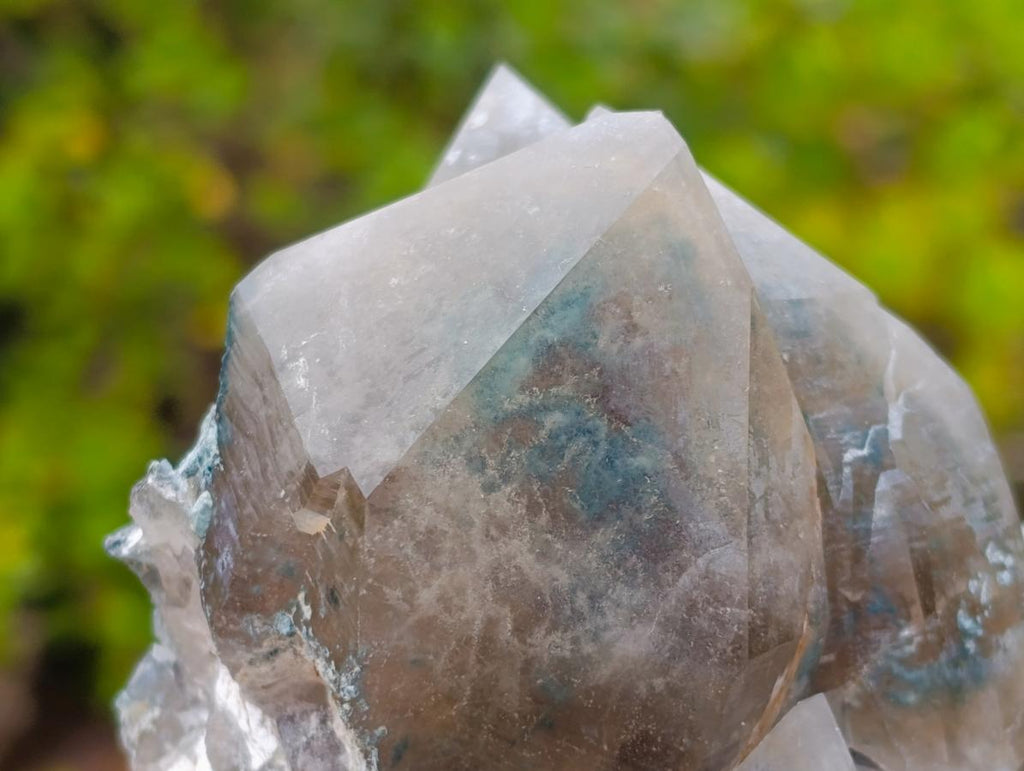 Natural Smokey Quartz Clusters with Foitite x 6 From Erongo, Namibia - Toprock Gemstones and Minerals 