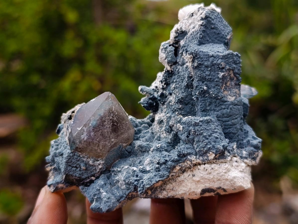 Natural Smokey Quartz Clusters with Foitite x 6 From Erongo, Namibia - Toprock Gemstones and Minerals 