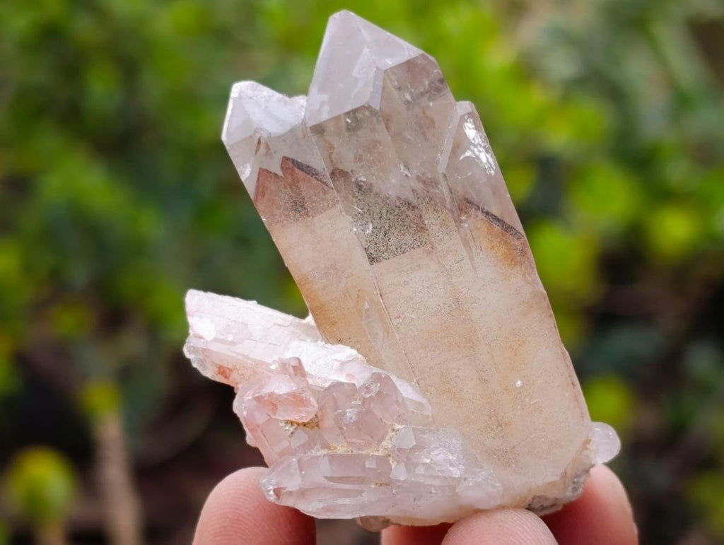 Natural Red Hematoid Quartz Crystals and Clusters x 24 From Karoi, Zimbabwe - Toprock Gemstones and Minerals 