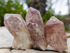 Natural Red Hematoid Quartz Crystals and Clusters x 24 From Karoi, Zimbabwe - Toprock Gemstones and Minerals 