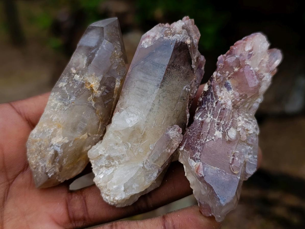 Natural Red Hematoid Quartz Crystals and Clusters x 24 From Karoi, Zimbabwe - Toprock Gemstones and Minerals 