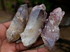 Natural Red Hematoid Quartz Crystals and Clusters x 24 From Karoi, Zimbabwe - Toprock Gemstones and Minerals 