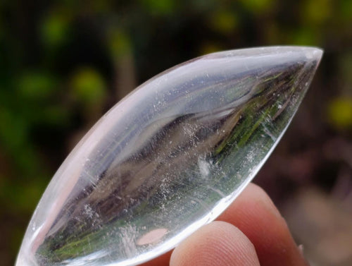Polished Rock Crystal Quartz "Angel Tears" Jewellery Size Free Forms x 35 From Madagascar - Toprock Gemstones and Minerals 