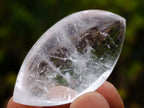Polished Rock Crystal Quartz "Angel Tears" Jewellery Size Free Forms x 35 From Madagascar - Toprock Gemstones and Minerals 