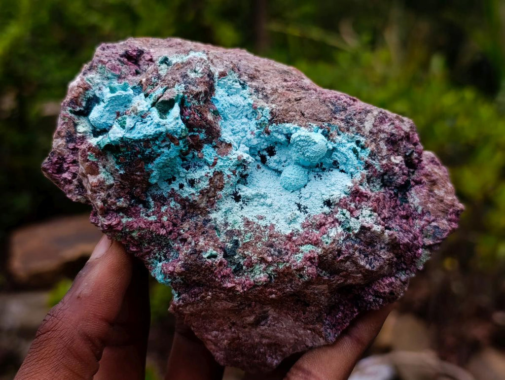 Natural Mix of Mineral Specimens x 2 From Congo - Toprock Gemstones and Minerals 