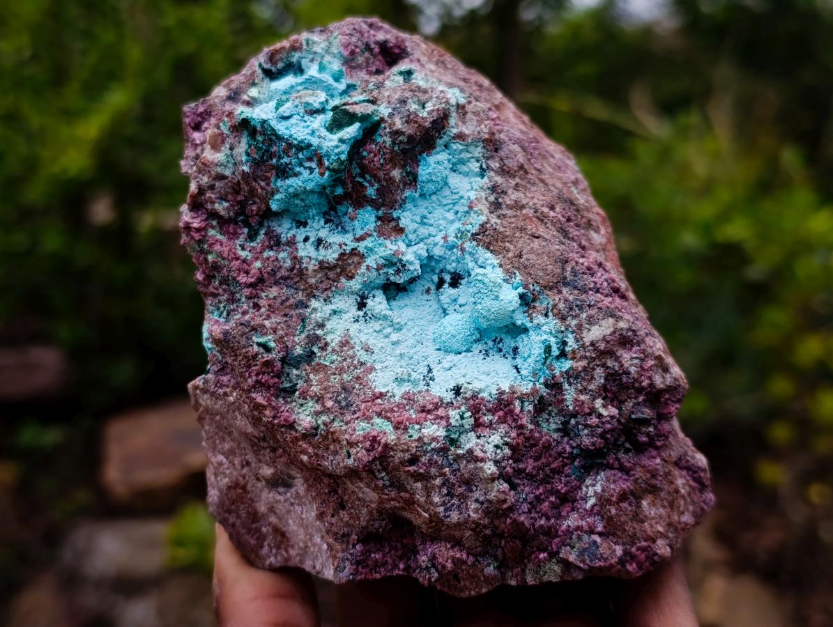 Natural Mix of Mineral Specimens x 2 From Congo - Toprock Gemstones and Minerals 