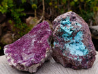 Natural Mix of Mineral Specimens x 2 From Congo - Toprock Gemstones and Minerals 
