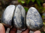 Polished Basalt Pharaoh Stone Free Forms x 12 From Iron Duke Mine, Zimbabwe - Toprock Gemstones and Minerals 