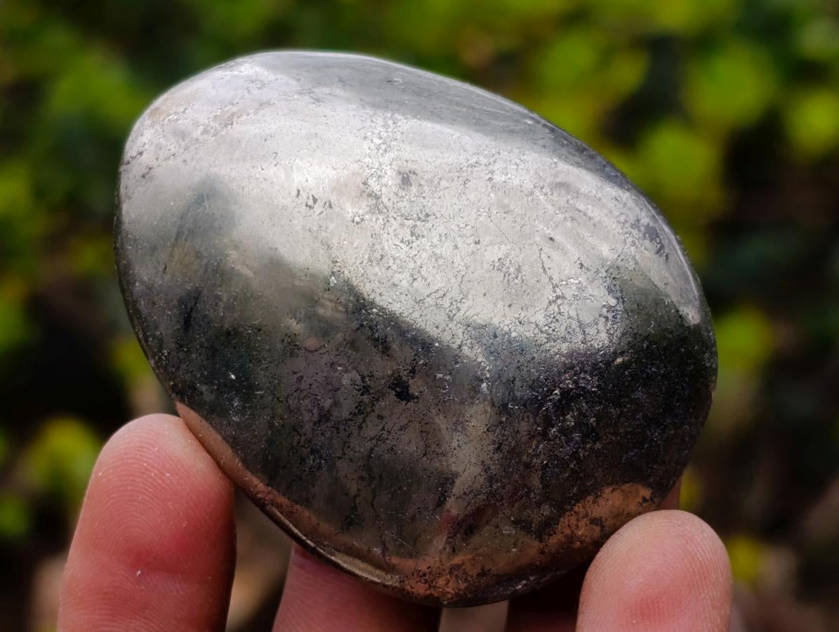 Polished Basalt Pharaoh Stone Free Forms x 12 From Iron Duke Mine, Zimbabwe - Toprock Gemstones and Minerals 