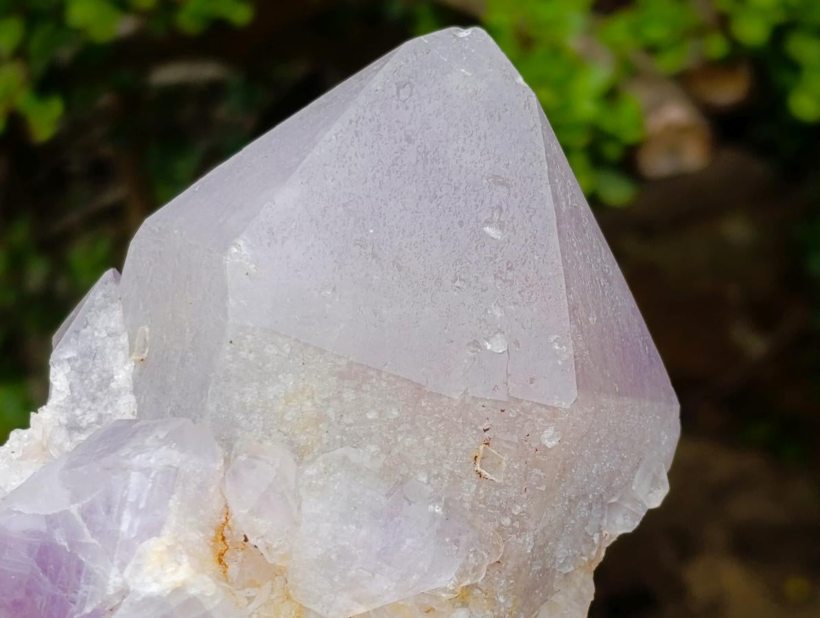 Natural Large Jacaranda Amethyst Single Crystals x 3 From Mumbwa, Zambia - Toprock Gemstones and Minerals 
