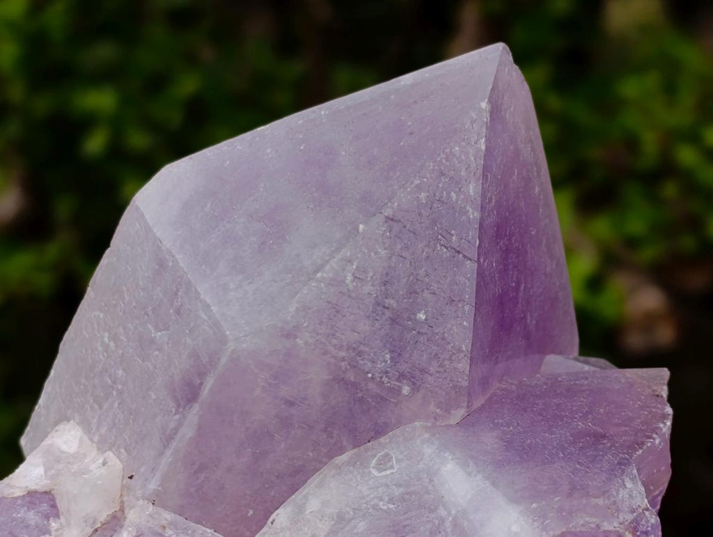 Natural Large Jacaranda Amethyst Single Crystals x 3 From Mumbwa, Zambia - Toprock Gemstones and Minerals 