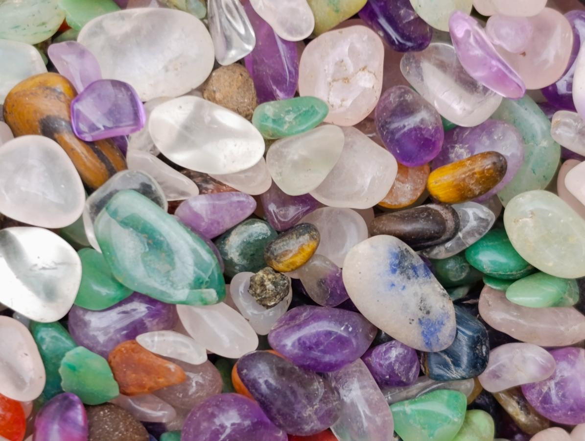 Polished Mix of Tumbled Stone Bags of 6kg Lots x 6 From Southern Africa - Toprock Gemstones and Minerals 
