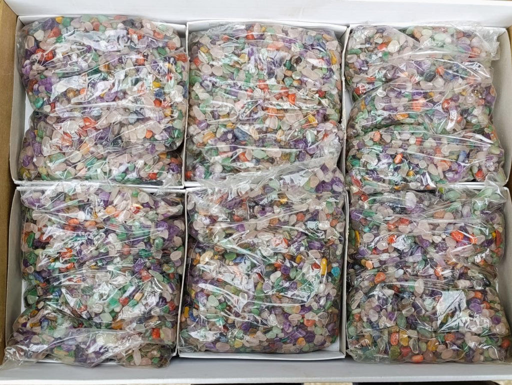 Polished Mix of Tumbled Stone Bags of 6kg Lots x 6 From Southern Africa - Toprock Gemstones and Minerals 