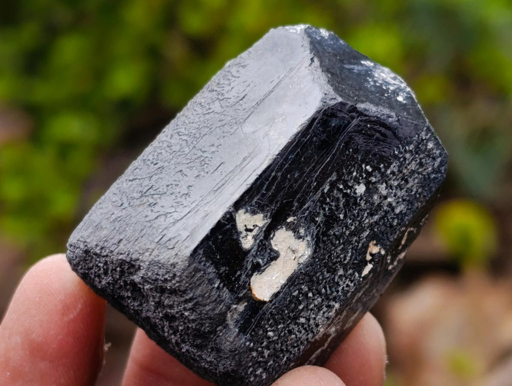 Natural Schorl Black Tourmaline Specimens with Associated Minerals x 13 From Erongo, Namibia - Toprock Gemstones and Minerals 