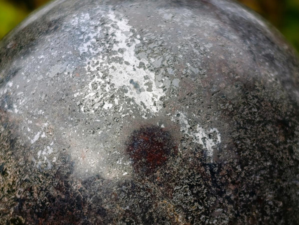 Polished Large Silver Lead Galena Sphere x 1 From Kaokoveld, Namibia - Toprock Gemstones and Minerals 
