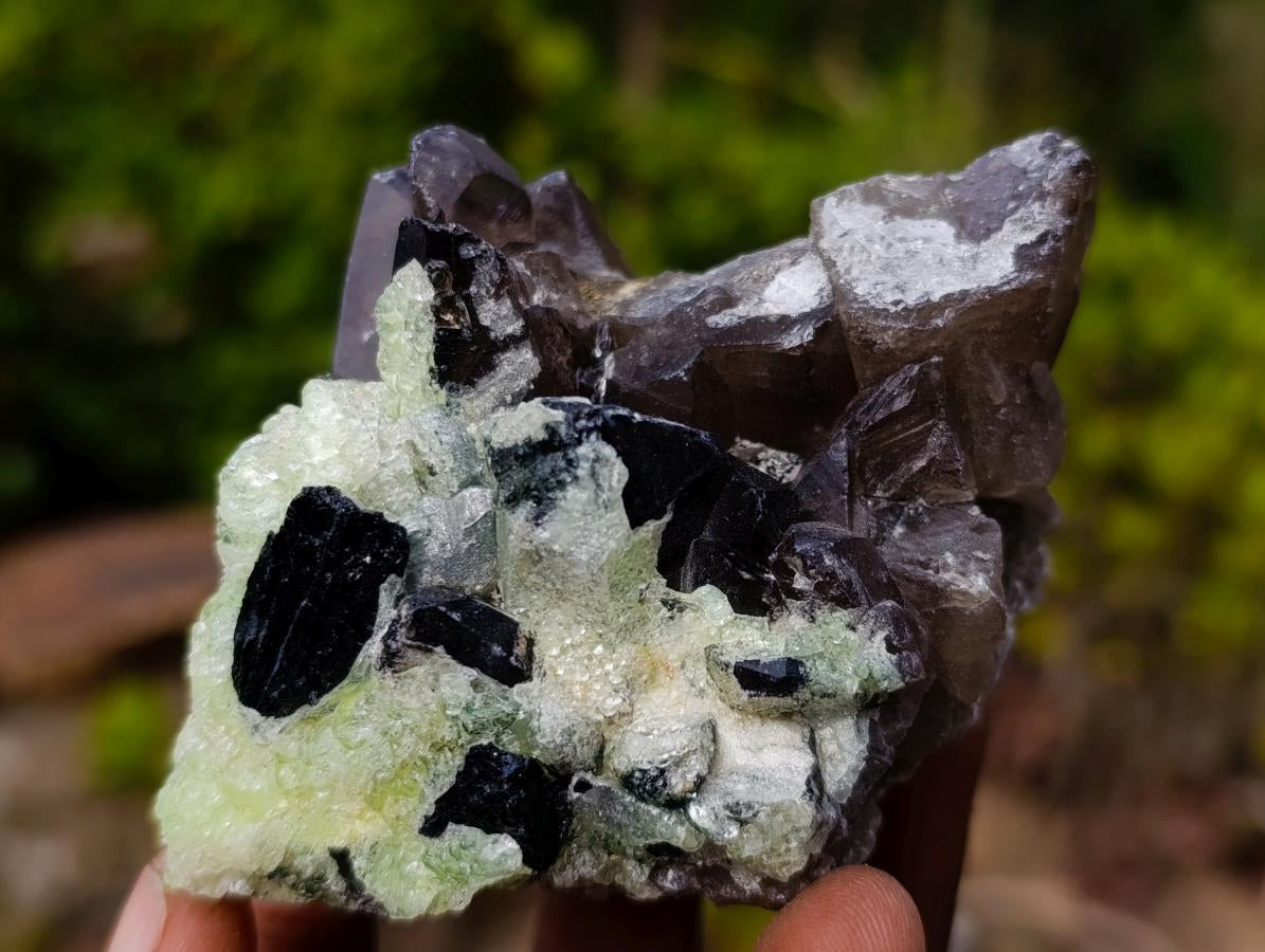 Natural Smokey Quartz Crystals and Clusters with Associated Minerals x 42 From Erongo, Namibia - Toprock Gemstones and Minerals 