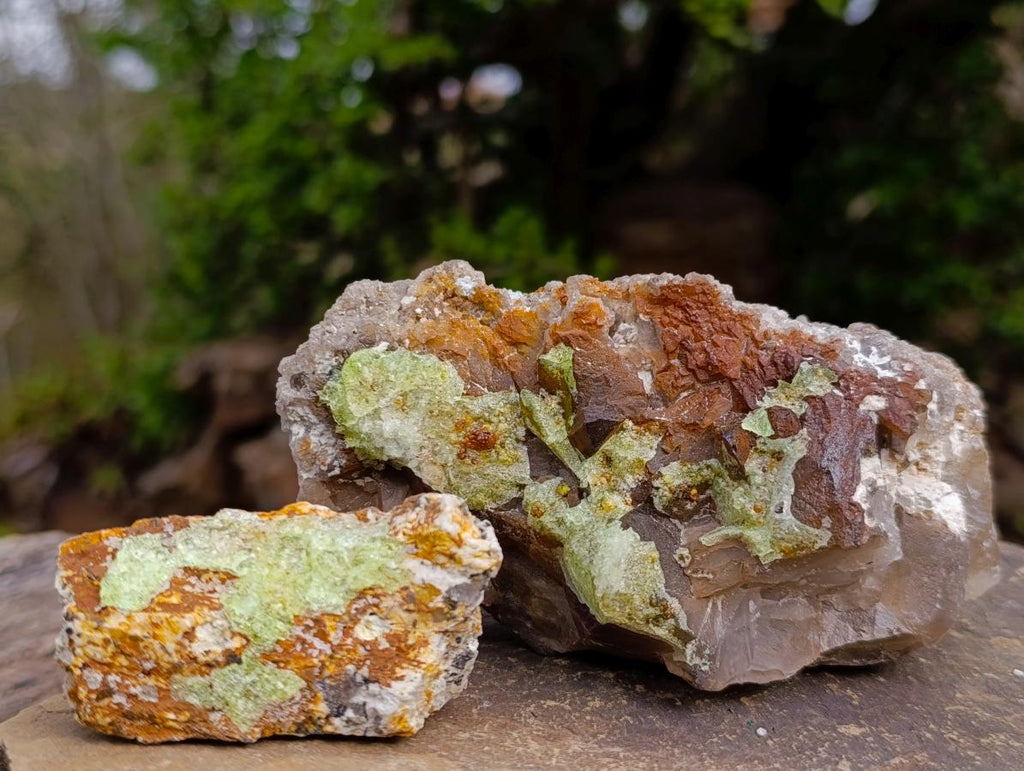 Natural Smokey Quartz Crystals and Clusters with Associated Minerals x 42 From Erongo, Namibia - Toprock Gemstones and Minerals 