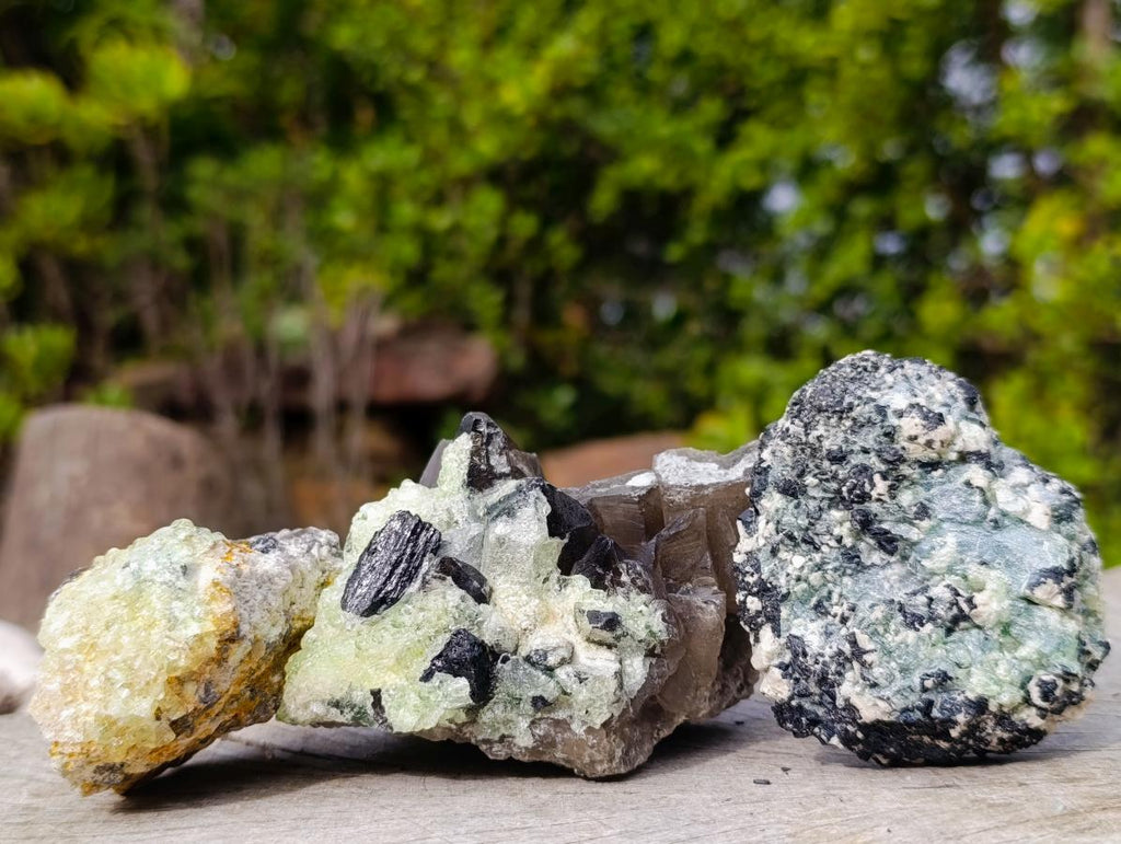 Natural Smokey Quartz Crystals and Clusters with Associated Minerals x 42 From Erongo, Namibia - Toprock Gemstones and Minerals 