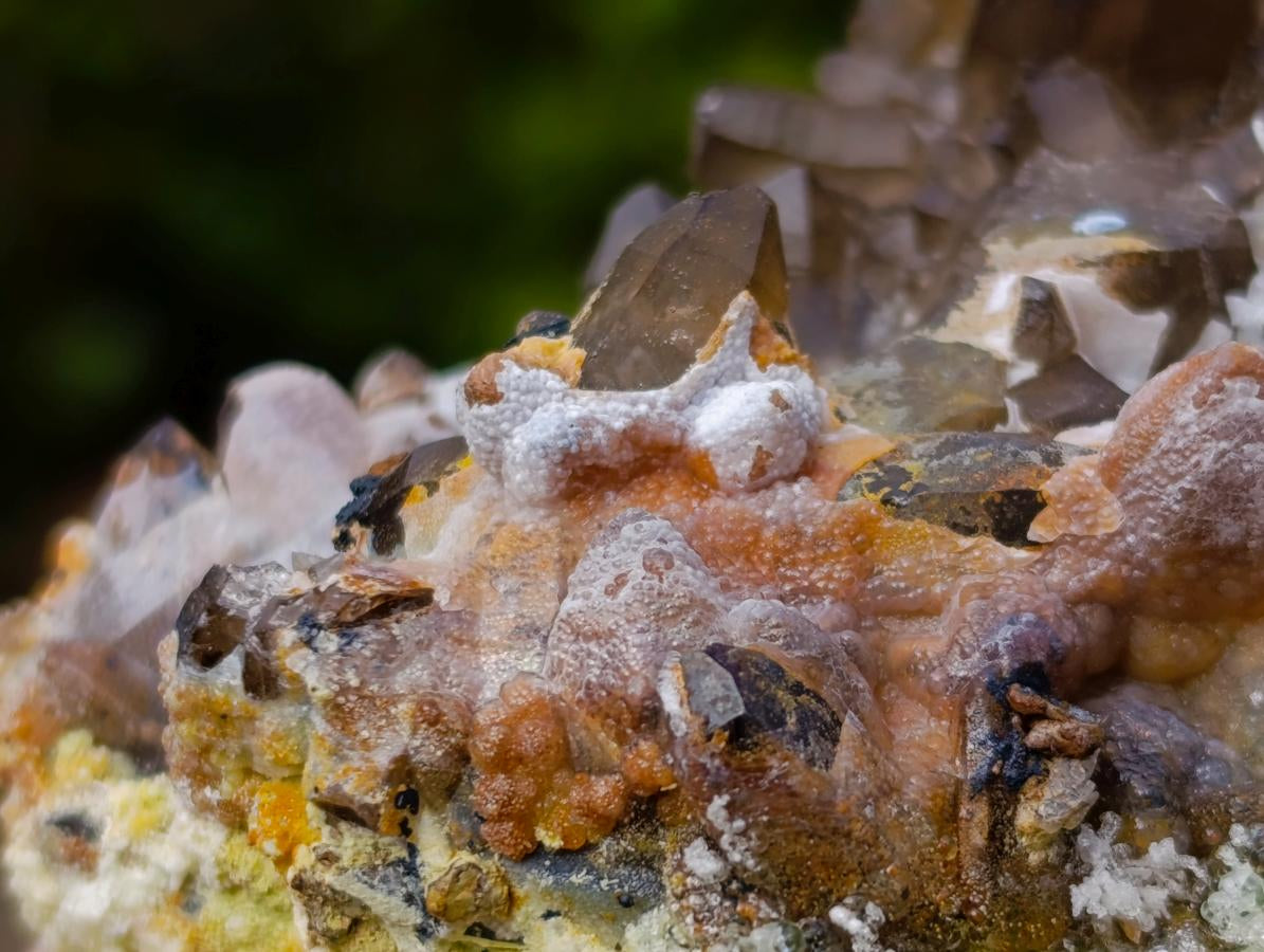 Natural Smokey Quartz Crystals and Clusters with Associated Minerals x 42 From Erongo, Namibia - Toprock Gemstones and Minerals 