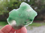 Polished One Side Mtorolite Chrysoprase Slices x 24 From Mutorashanga, Zimbabwe - Toprock Gemstones and Minerals 