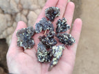 Natural Smokey Fluorite Specimens with Yellow Muscovite Mica x 70 From Erongo, Namibia - Toprock Gemstones and Minerals 