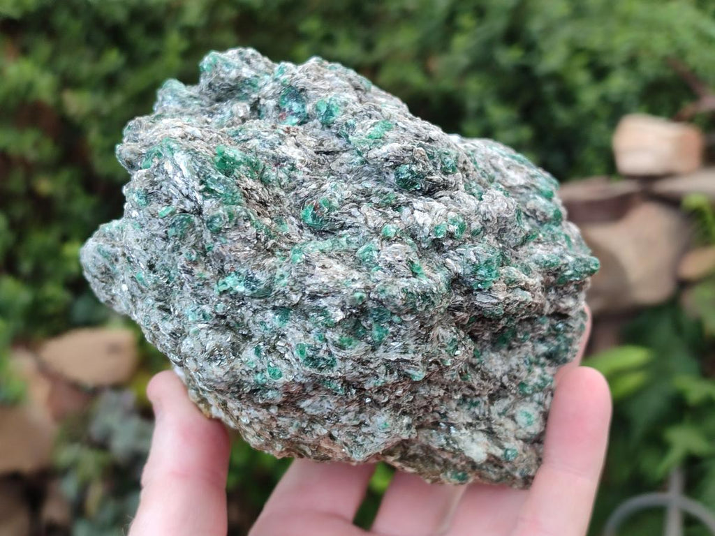Natural Emerald Mica 'Mutokolite' Cobbed Specimens x 2 From Mutoko, Zimbabwe - Toprock Gemstones and Minerals 