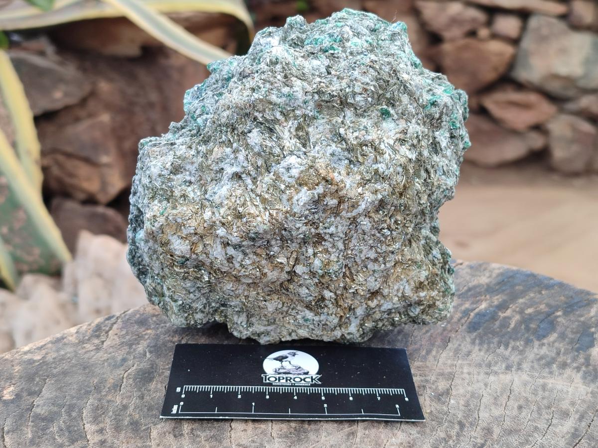 Natural Emerald Mica 'Mutokolite' Cobbed Specimens x 2 From Mutoko, Zimbabwe - Toprock Gemstones and Minerals 