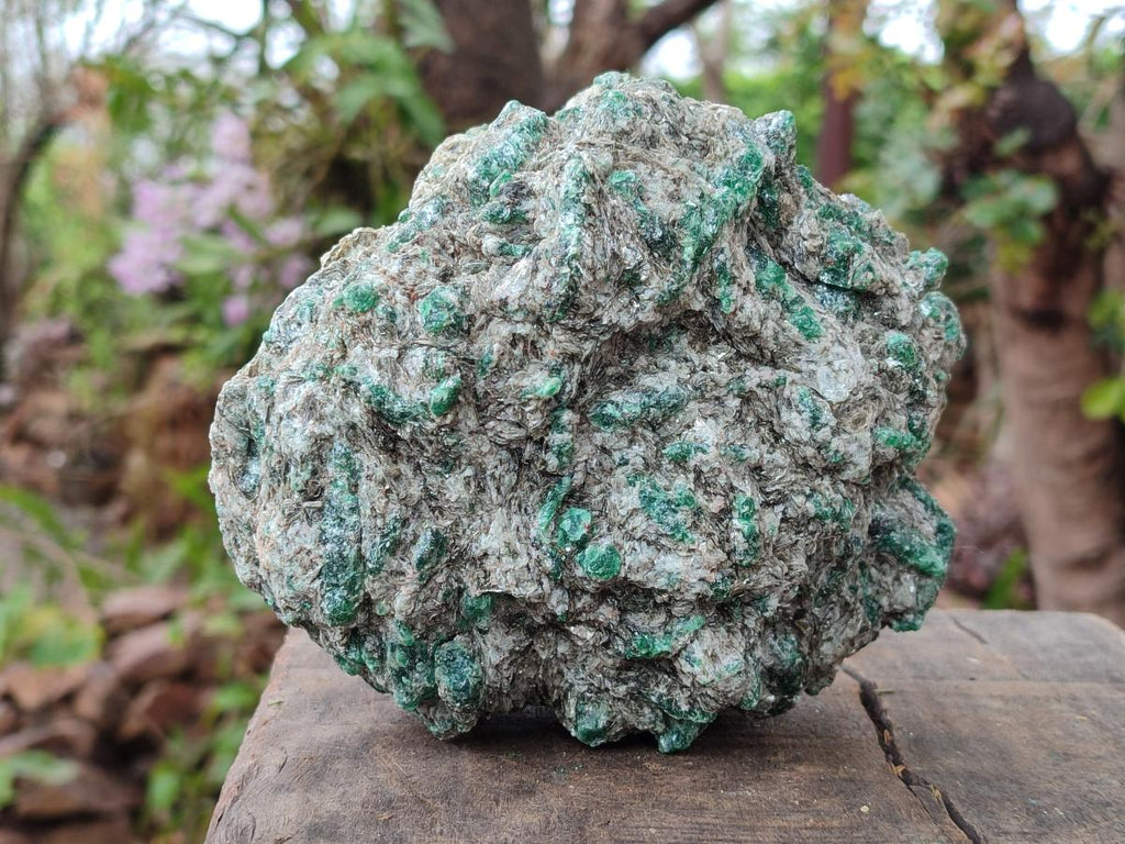 Natural Emerald Mica 'Mutokolite' Cobbed Specimens x 2 From Mutoko, Zimbabwe - Toprock Gemstones and Minerals 