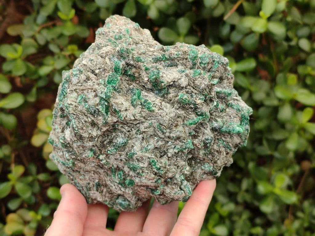 Natural Emerald Mica 'Mutokolite' Cobbed Specimens x 2 From Mutoko, Zimbabwe - Toprock Gemstones and Minerals 
