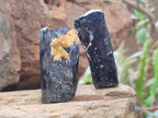 Natural Schorl Black Tourmaline Crystal Specimens x 12 From Erongo, Namibia - Toprock Gemstones and Minerals 