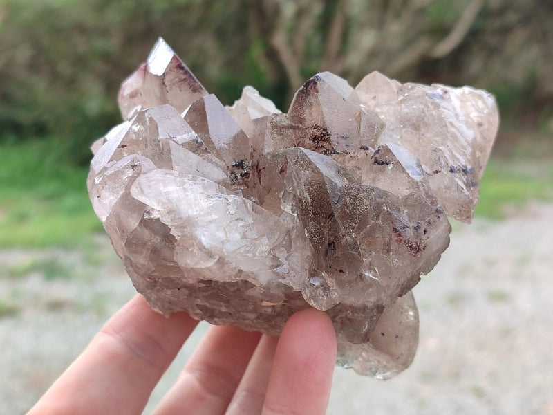 Polished Clear Quartz Crystals x 2 From Madagascar - Toprock Gemstones and Minerals 